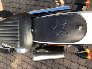 Sacoche Myleatherbikes sur Softail Slim (3)